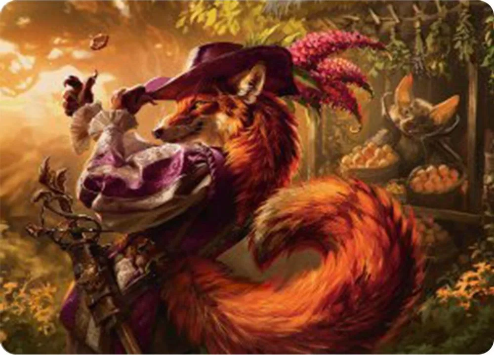 Mr. Foxglove Art Card