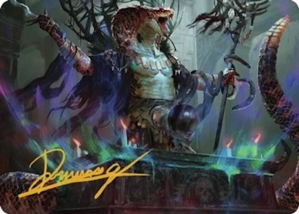 Sivriss, Nightmare Speaker Art Card (32/81 · Gold-Stamped Signature)