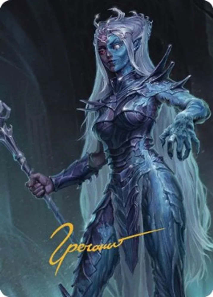 Doppelganger Art Card (Gold-Stamped Signature)