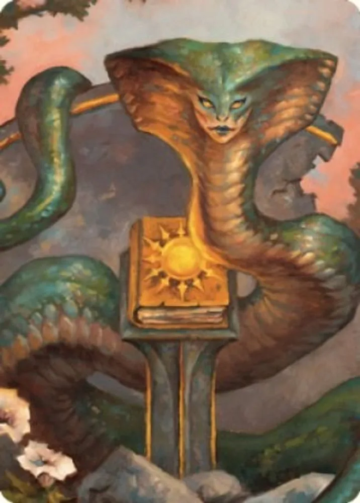 Guardian Naga Art Card