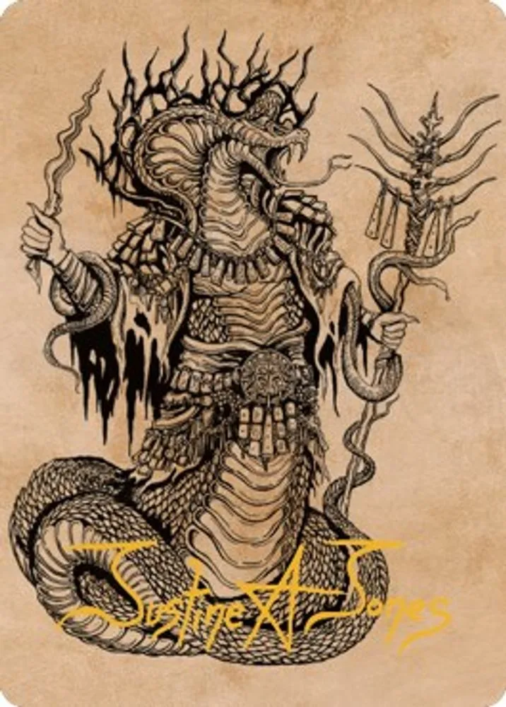 Sivriss, Nightmare Speaker Art Card (51/81 · Gold-Stamped Signature)