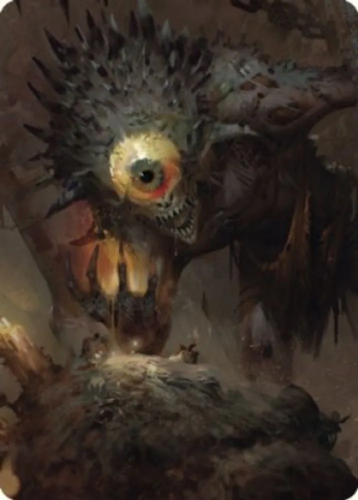 Nothic Art Card