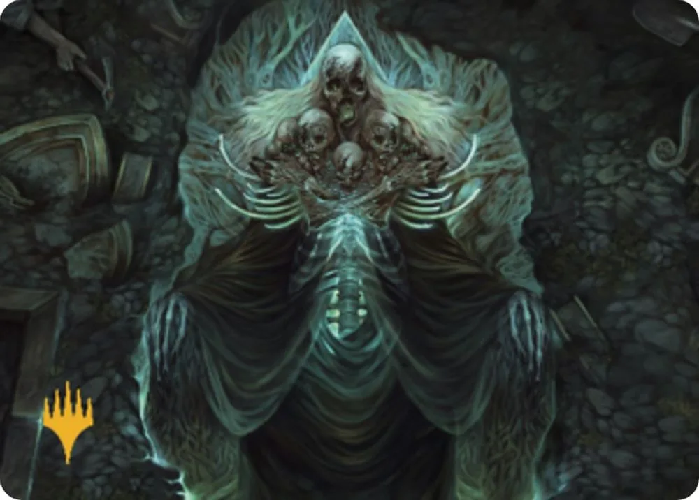 Myrkul, Lord of Bones Art Card (39/81 · Gold-Stamped)