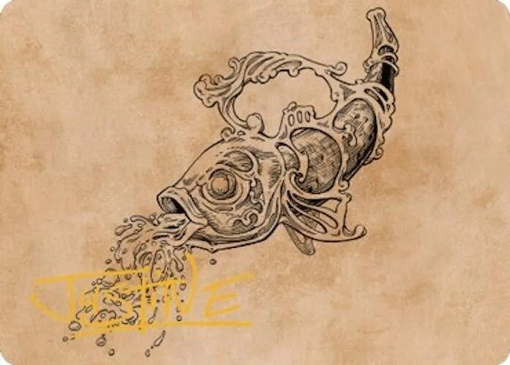 Decanter of Endless Water Art Card (Gold-Stamped Signature)