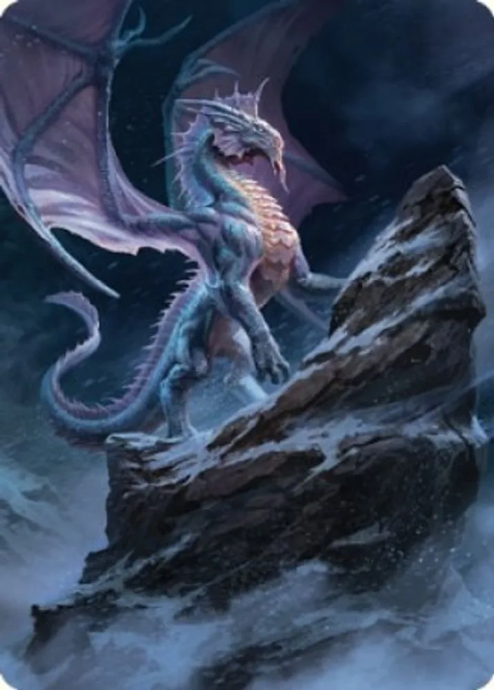 Ancient Silver Dragon Art Card (6/81)
