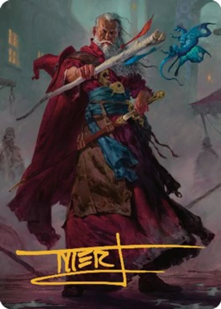 Elminster Art Card (64/81 · Gold-Stamped Signature)