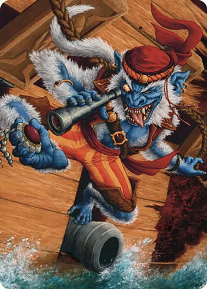 Treasure Nabber Art Card