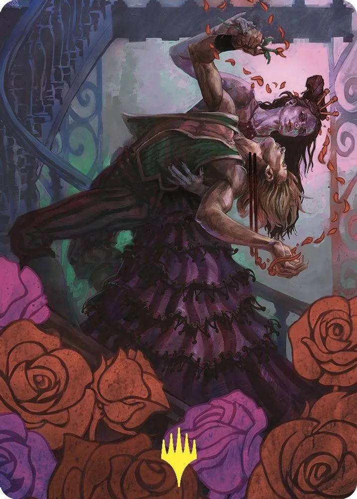 Exsanguinate Art Card (2 · Gold-Stamped)