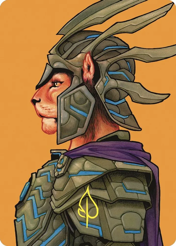 Kemba, Kha Regent Art Card (2 · Gold-Stamped Signature)