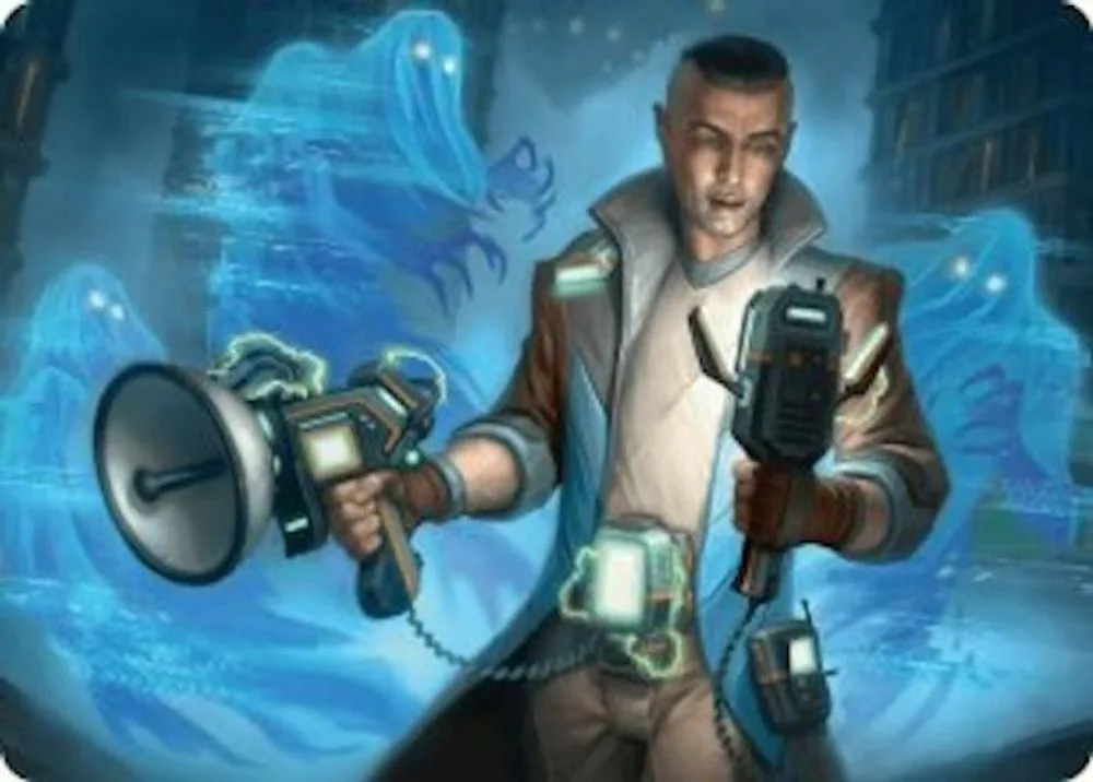 Paranormal Analyst Art Card