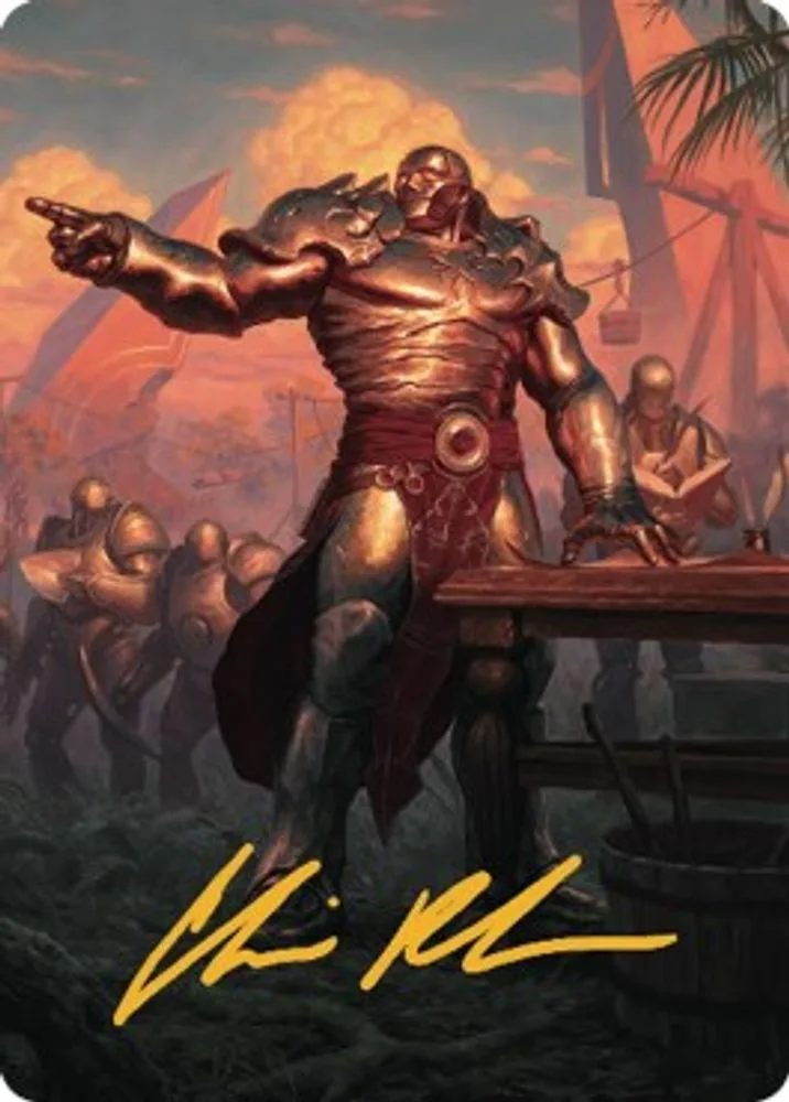 Karn, Living Legacy Art Card (1/81 · Gold-Stamped Signature)