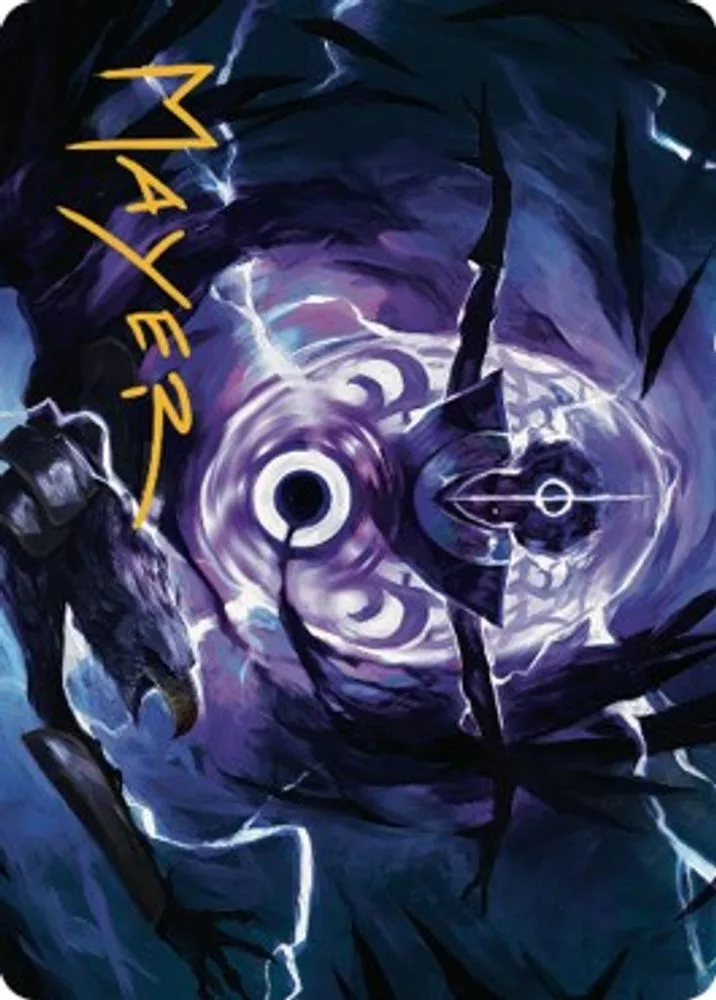 Rona's Vortex Art Card (Gold-Stamped Signature)
