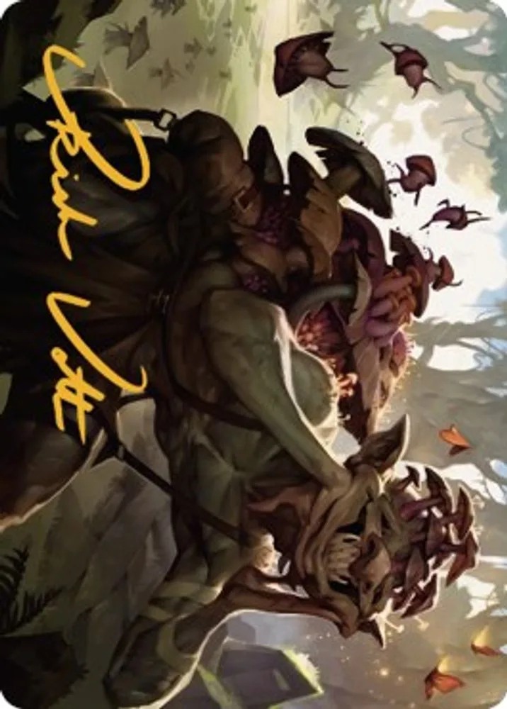 Sprouting Goblin Art Card (Gold-Stamped Signature)