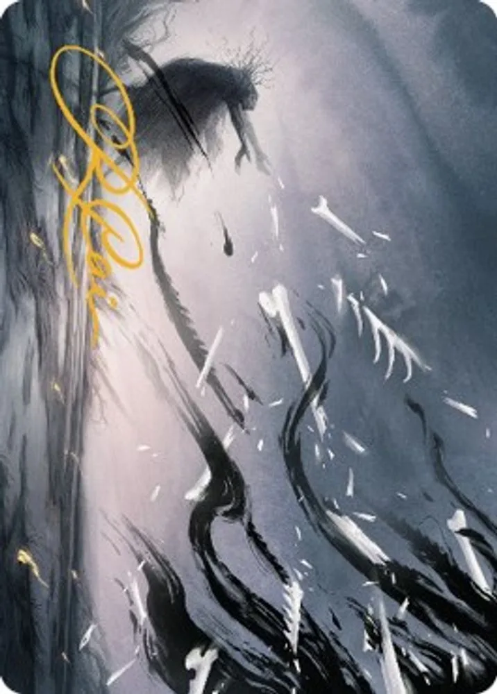 Shadow Prophecy Art Card (Gold-Stamped Signature)