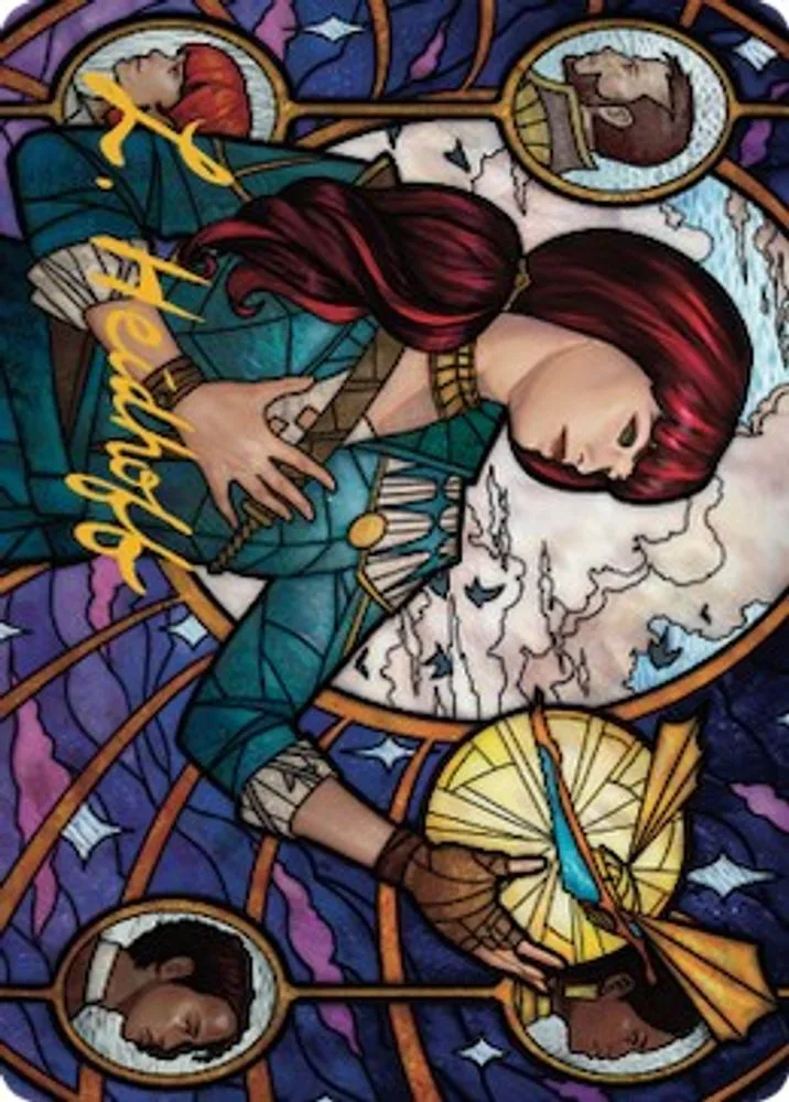 Jhoira, Ageless Innovator Art Card (Gold-Stamped Signature)