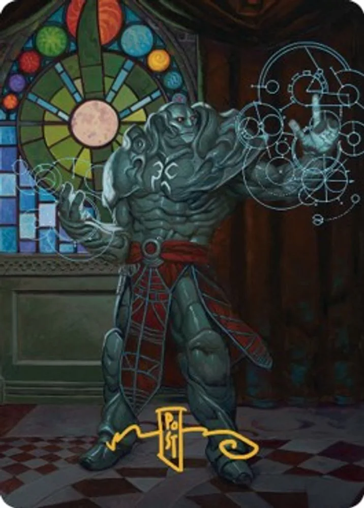 Karn, Living Legacy Art Card (2/81 · Gold-Stamped Signature)