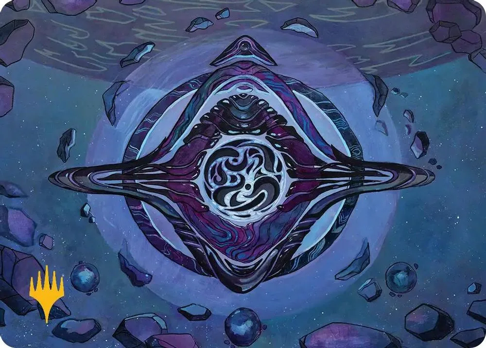 Archenemy's Charm Art Card (Gold-Stamped Planeswalker Symbol)