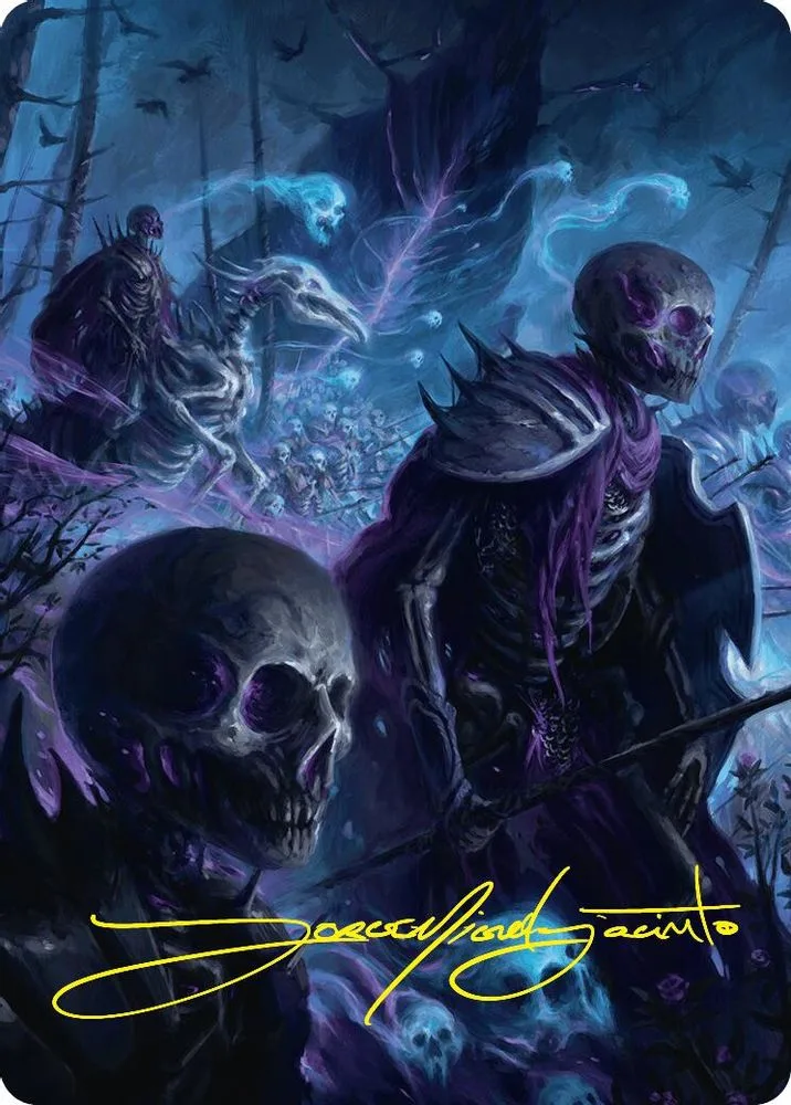 Rise of the Dark Realms Art Card (37/54 · Gold-Stamped Signature)