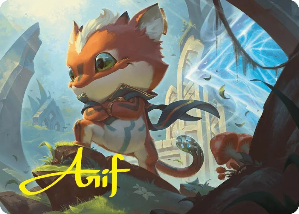 Loot, Exuberant Explorer Art Card (12/54 · Gold-Stamped Signature)