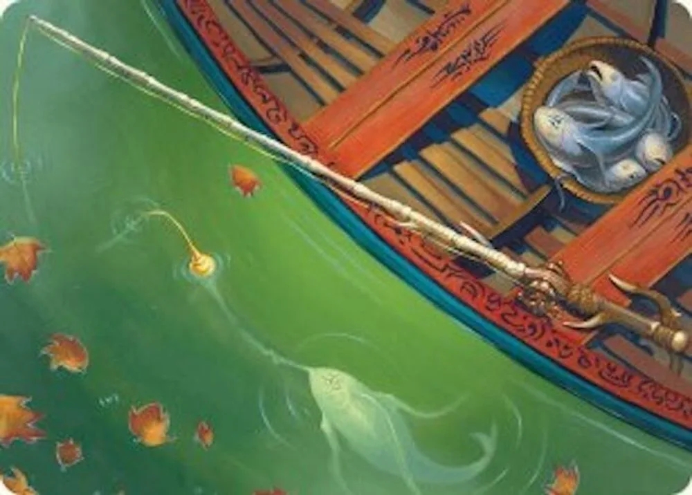 Fishing Pole Art Card (18/54)