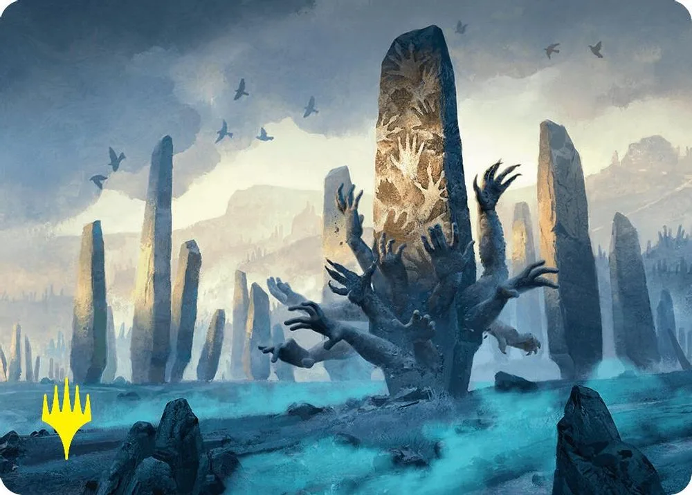 Soulstone Sanctuary Art Card (19/54 · Gold-Stamped Signature)