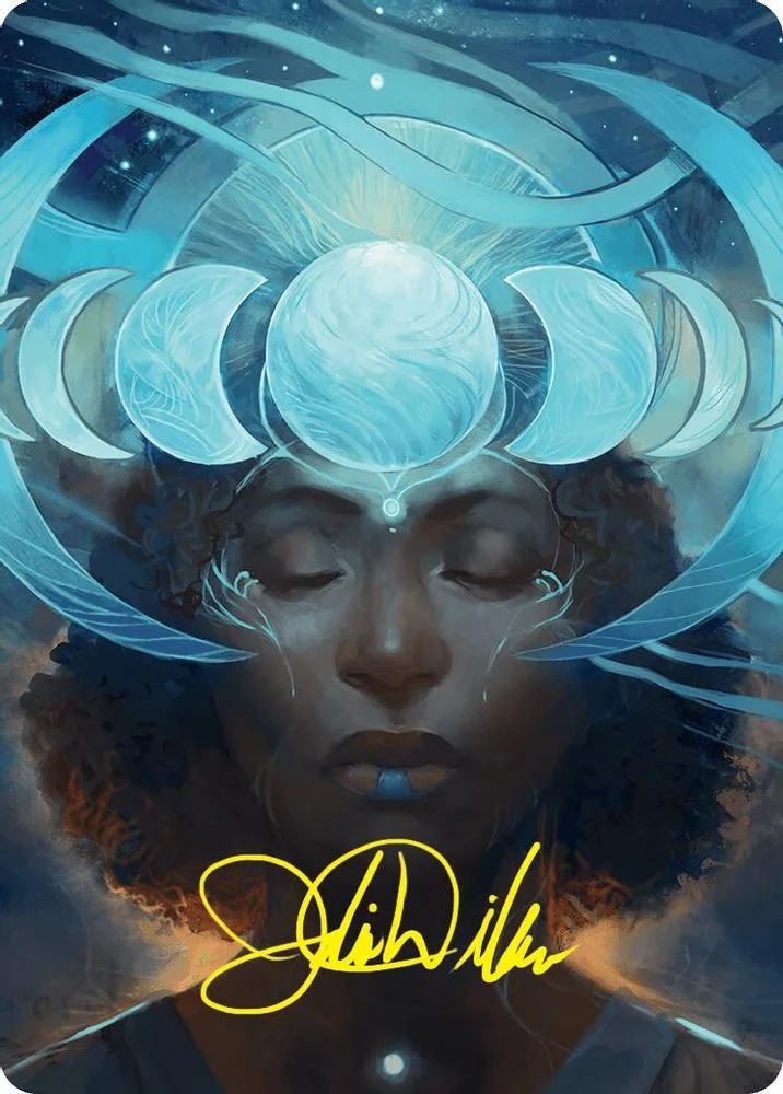 Lunar Insight Art Card (31/54 · Gold-Stamped Signature)
