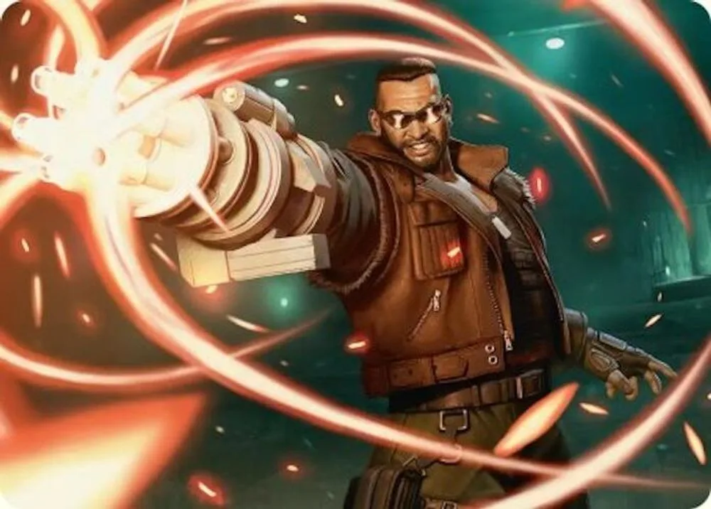 Barret Wallace Art Card