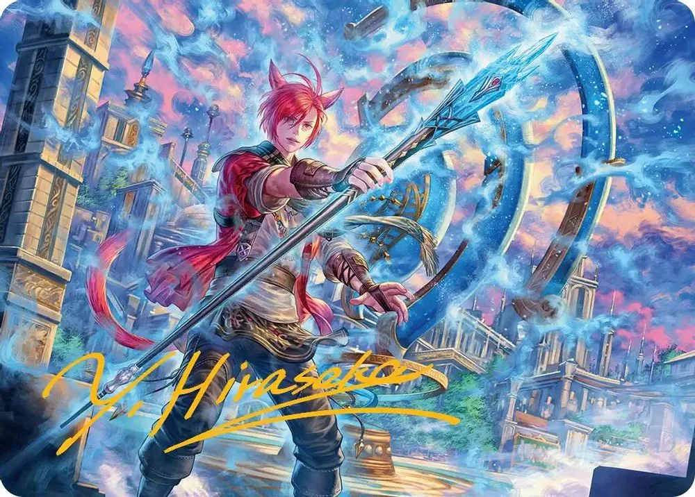 G'raha Tia, Scion Reborn Art Card (Gold-Stamped Signature)