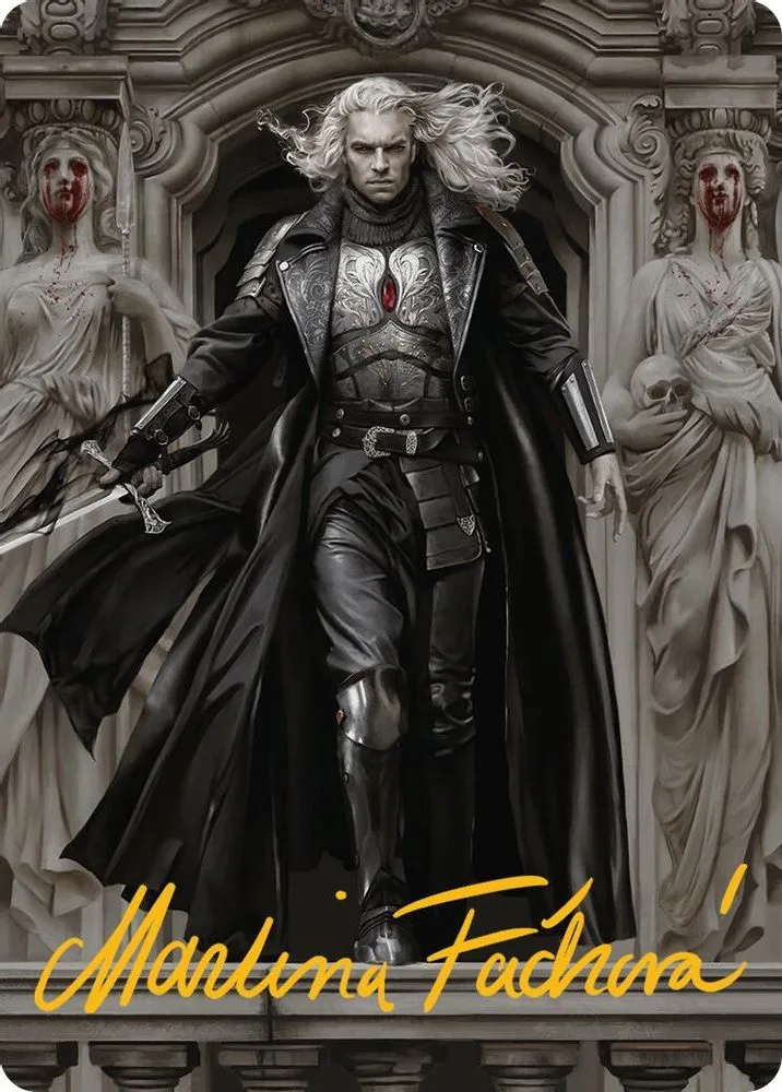 Sorin, Imperious Bloodlord Art Card (Gold-Stamped Signature)