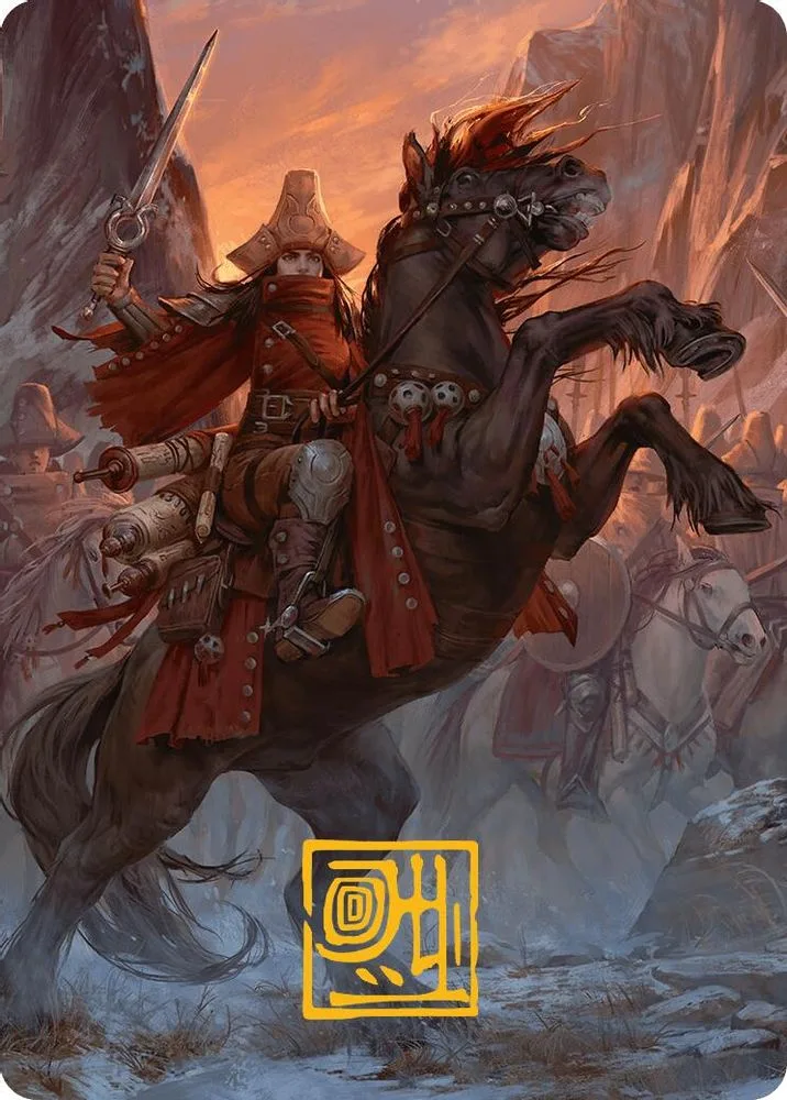 Zealous Conscripts Art Card (Gold-Stamped Signature)