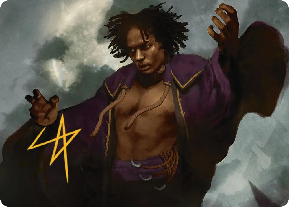 Bloodline Keeper Art Card (Gold-Stamped Signature)