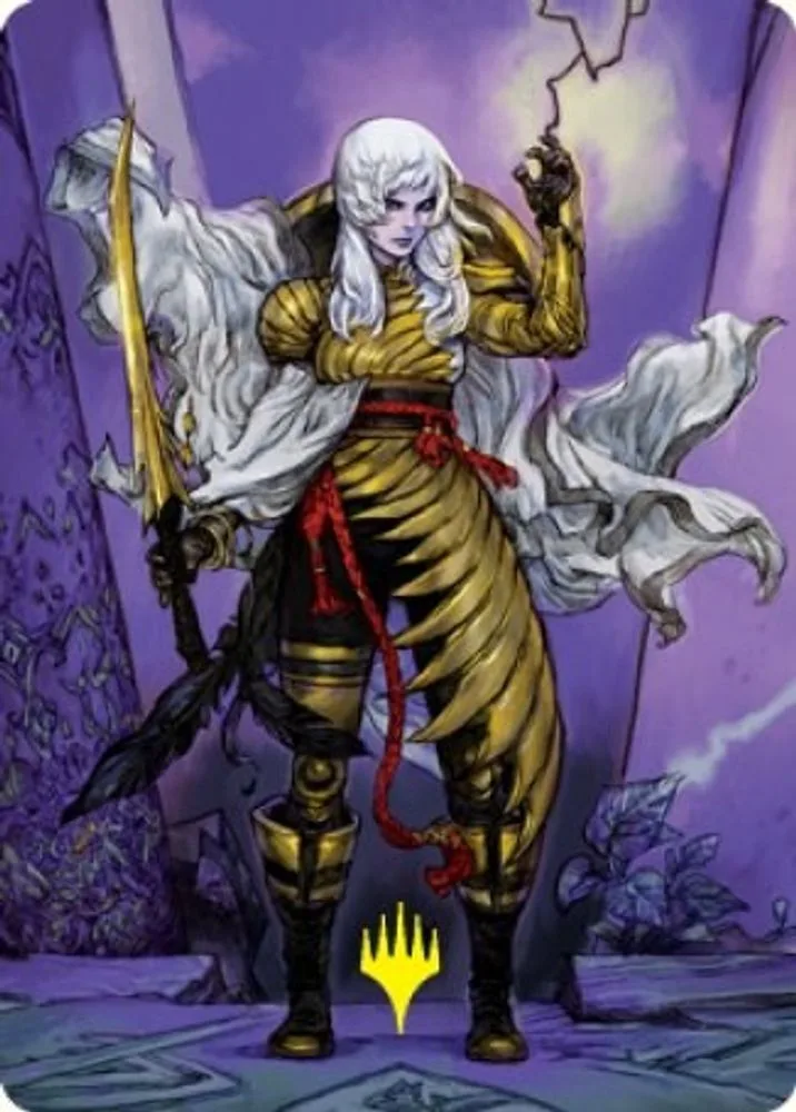 The Wandering Emperor Art Card (49/81 · Gold-Stamped Signature)