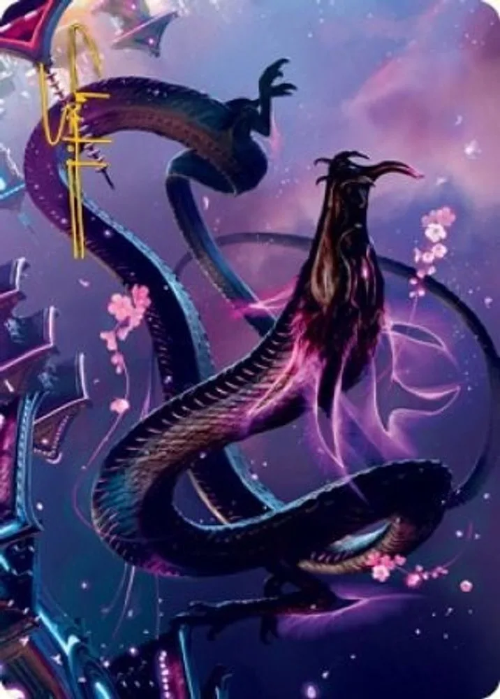 Junji, the Midnight Sky Art Card (38/81 · Gold-Stamped Signature)