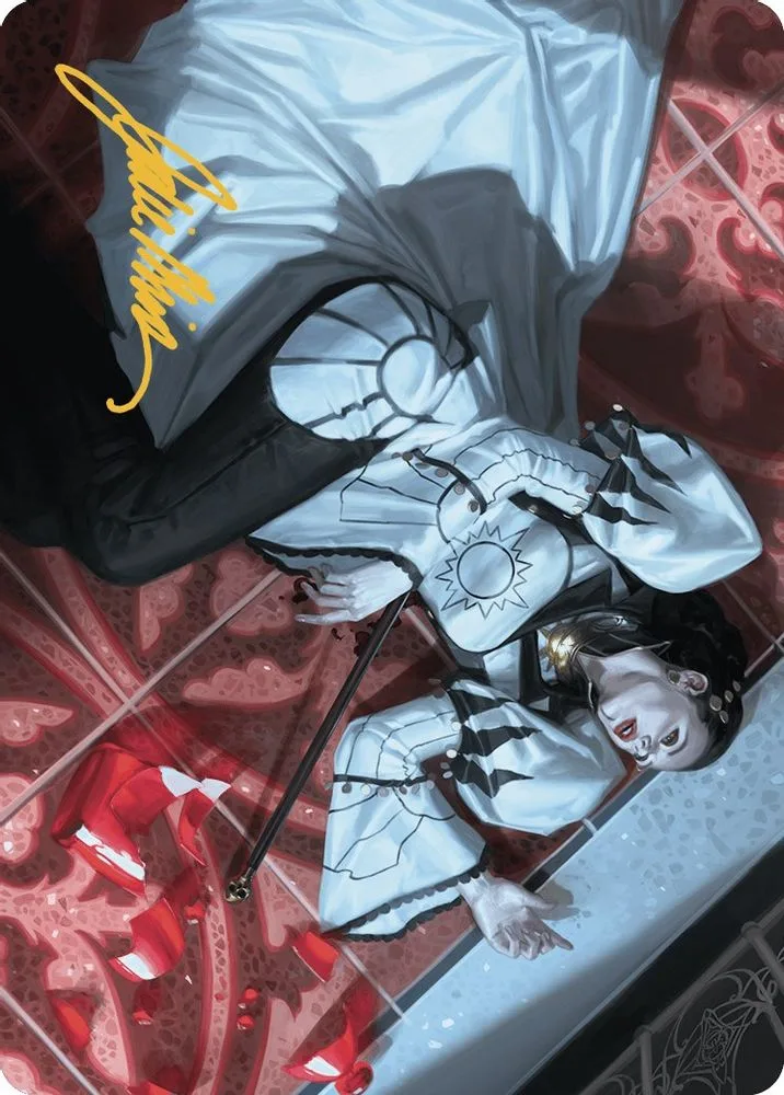 Deadly Complication Art Card (18/49 · Gold-Stamped Signature)