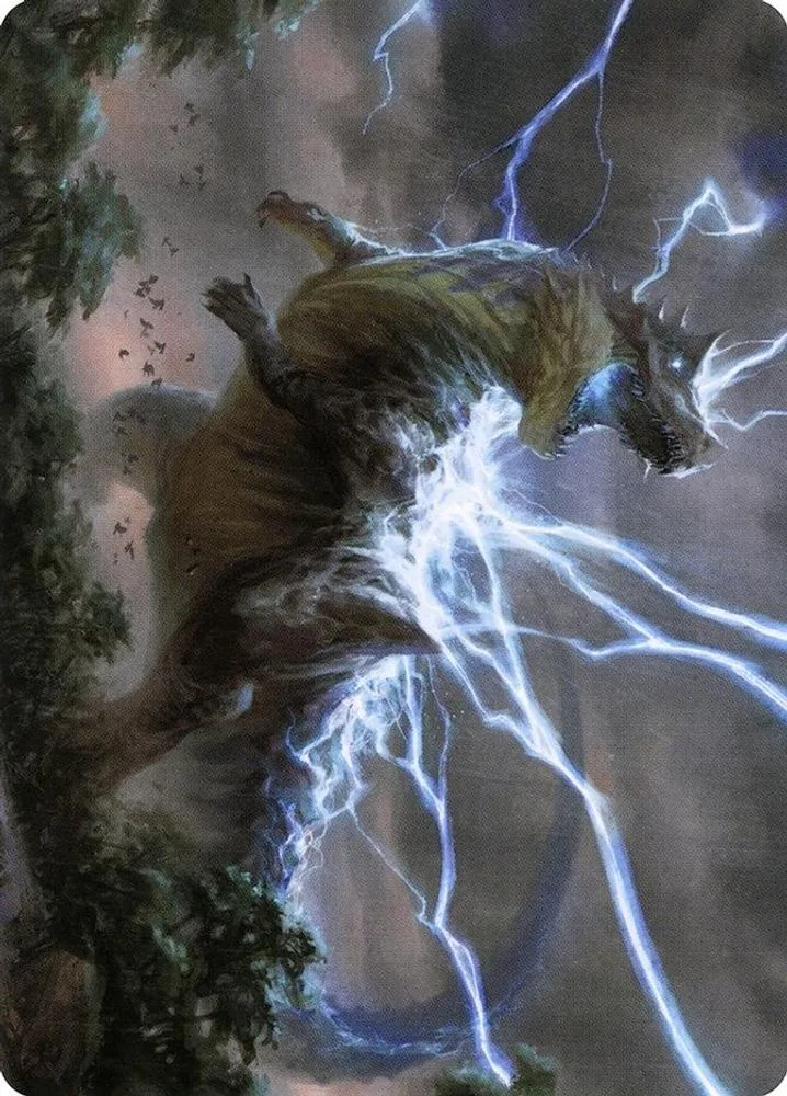 Thrasta, Tempest's Roar Art Card (41/81)