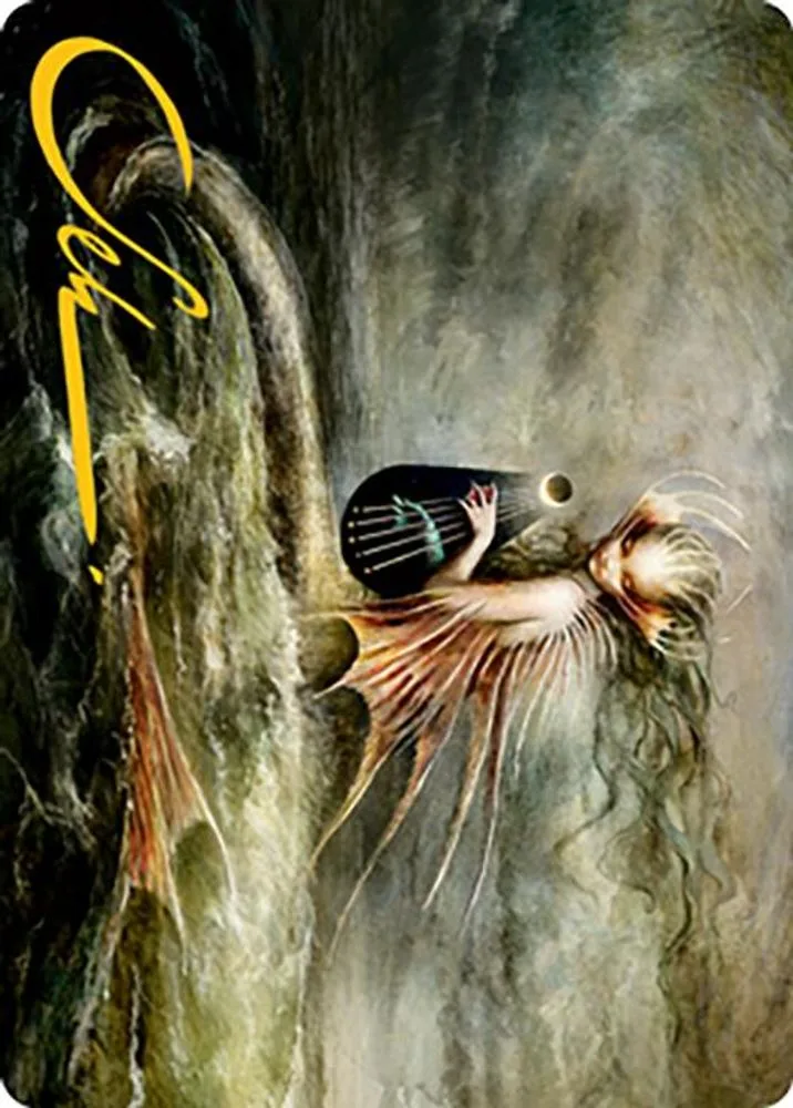 Svyelun of Sea and Sky Art Card (25/81 · Gold-Stamped Signature)