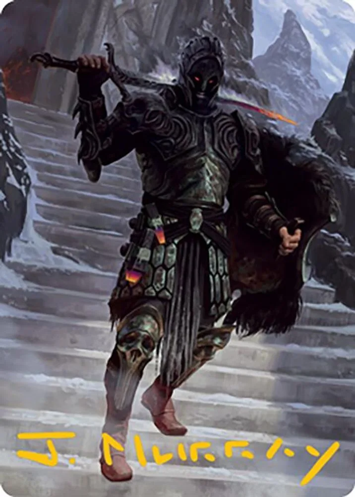 Dakkon, Shadow Slayer Art Card (49/81 · Gold-Stamped Signature)