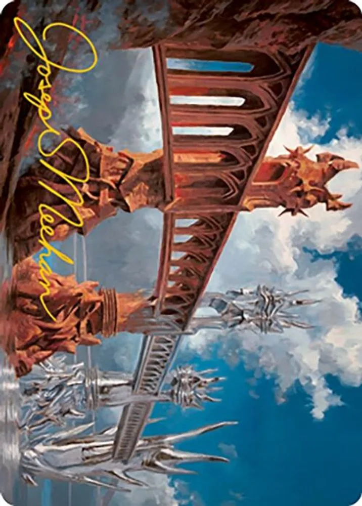 Silverbluff Bridge Art Card (Gold-Stamped Signature)
