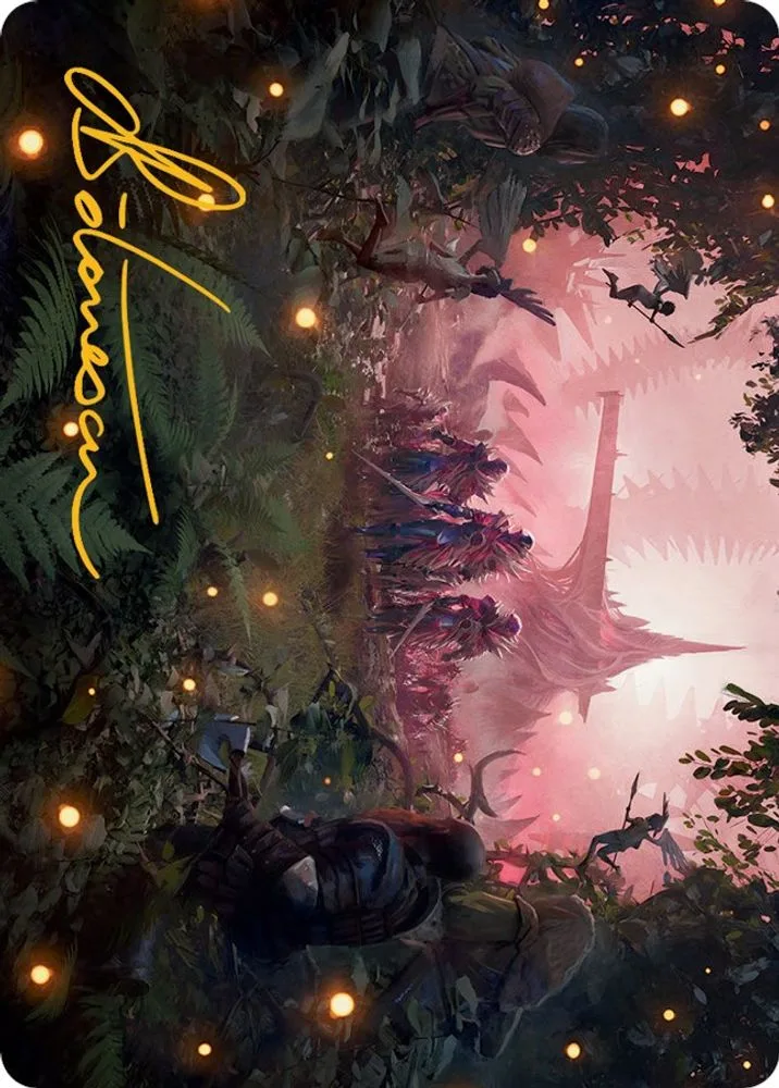 Invasion of Eldraine Art Card (Gold-Stamped Signature)