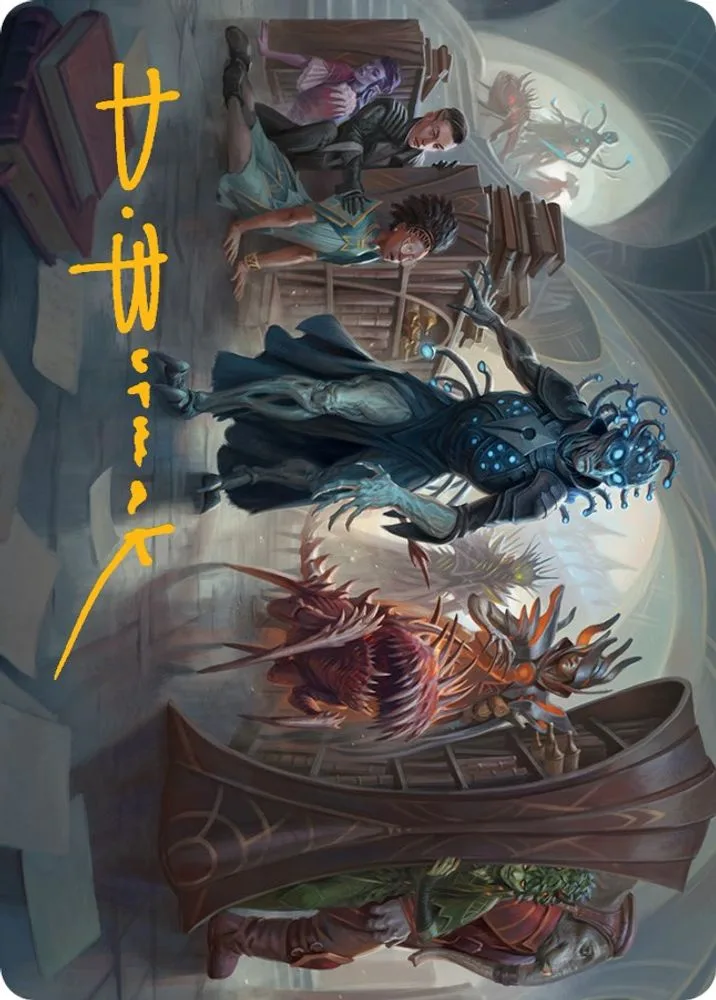 Invasion of Arcavios Art Card (Gold-Stamped Signature)
