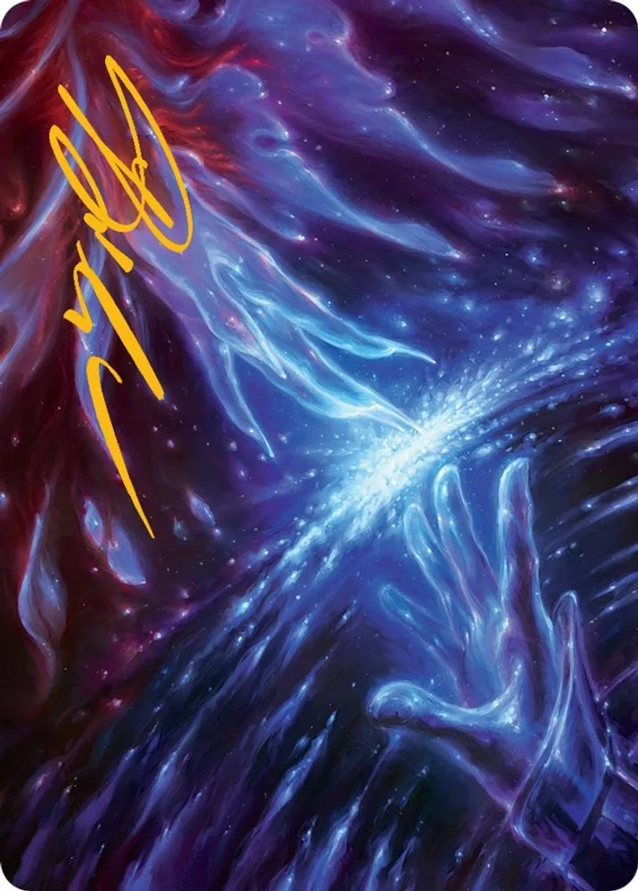 Transcendent Message Art Card (Gold-Stamped Signature)