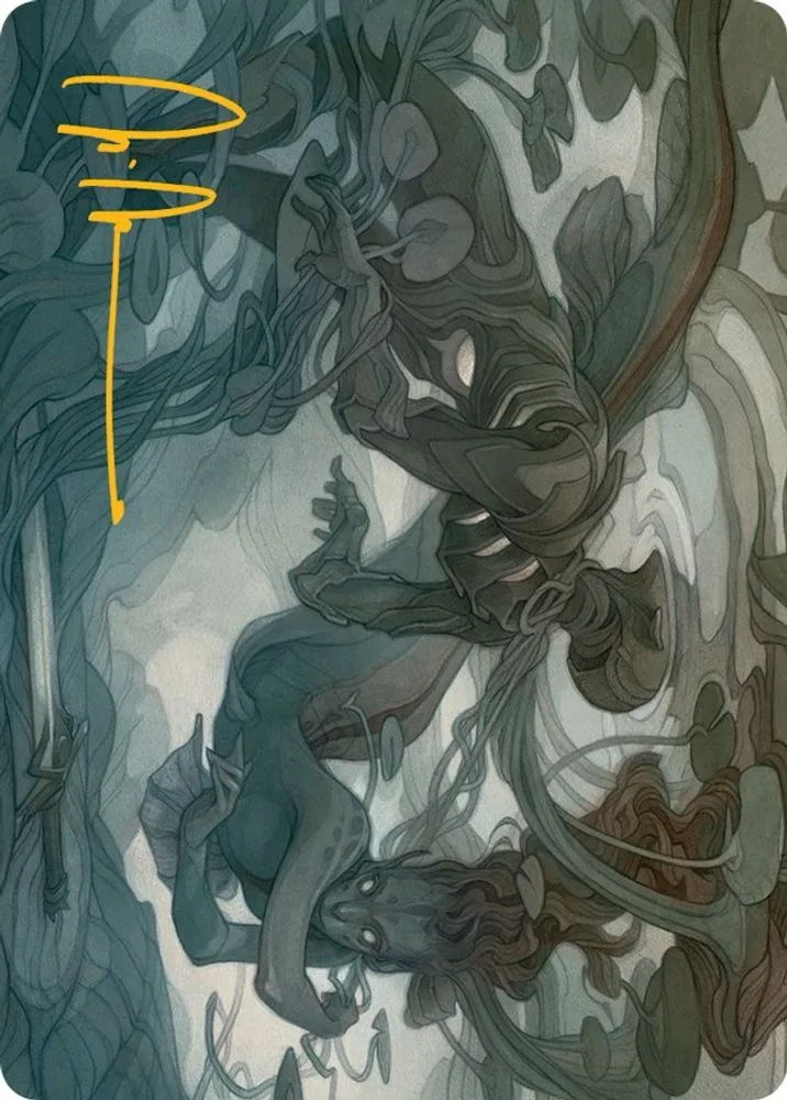 Emry, Lurker of the Loch Art Card (Gold-Stamped Signature)