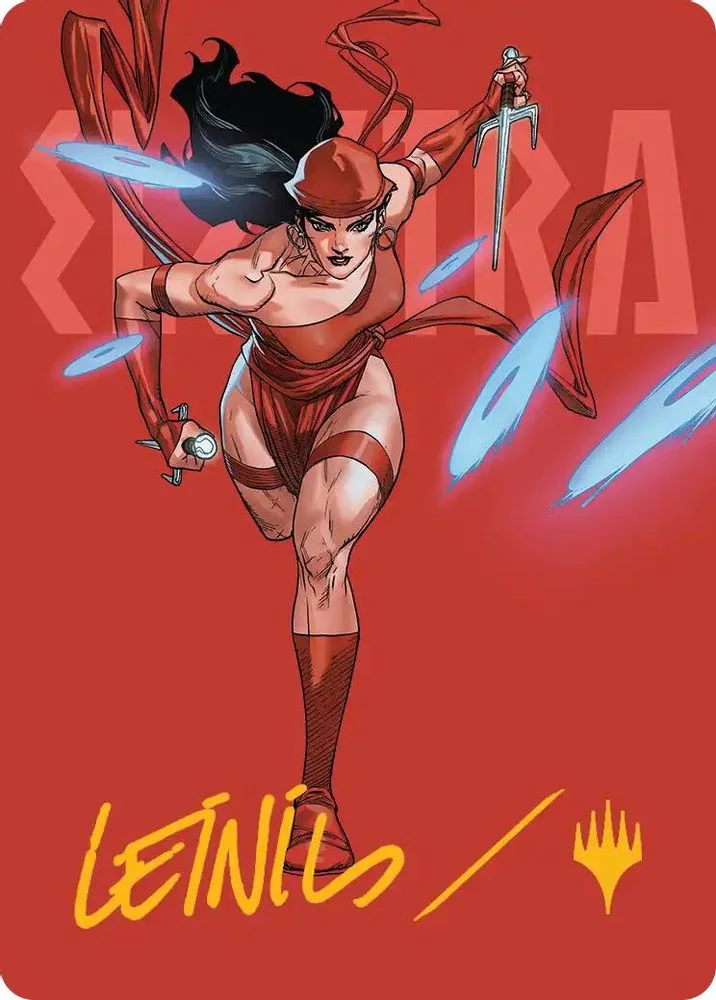 Elektra, Daughter of the Hand (Gold-Stamped Signature)