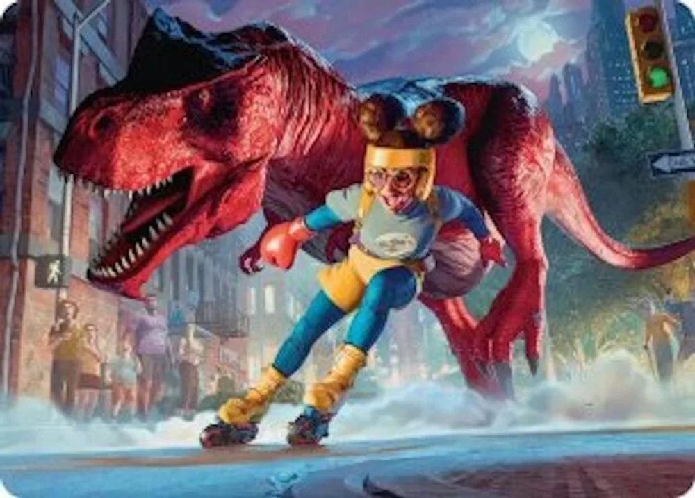 Moon Girl and Devil Dinosaur Art Card