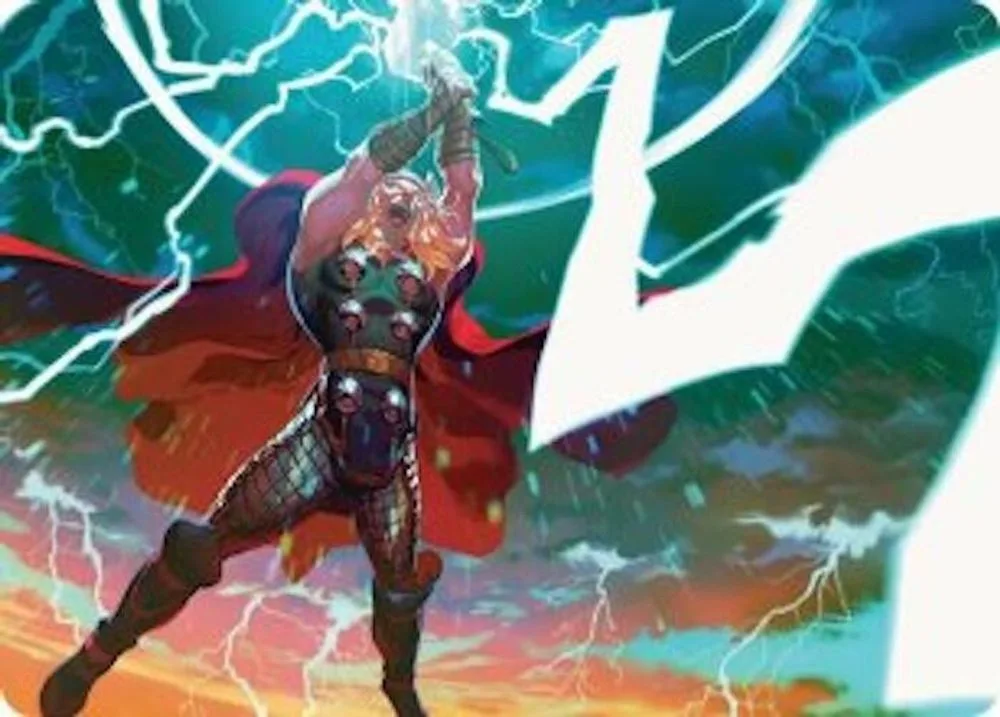 Lightning Strike Art Card