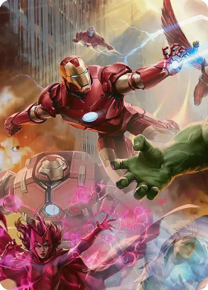 Iron Man, Futurist Paragon Art Card (Iron Man, Futurist Paragon Art Card)