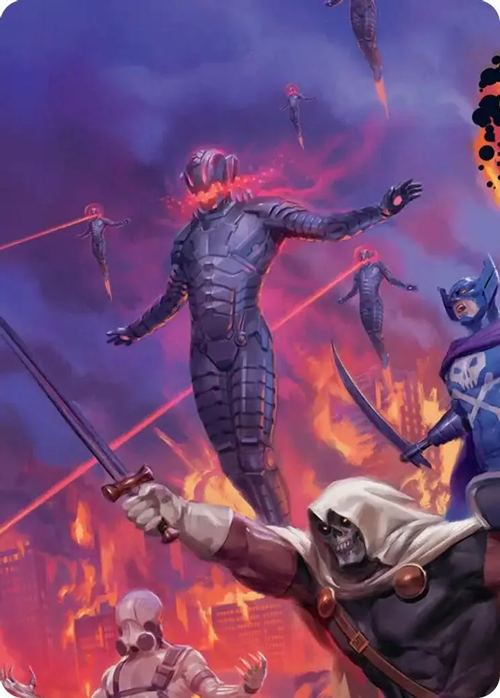 Ultron, Machine Overlord Art Card (Ultron, Machine Overlord Art Card)