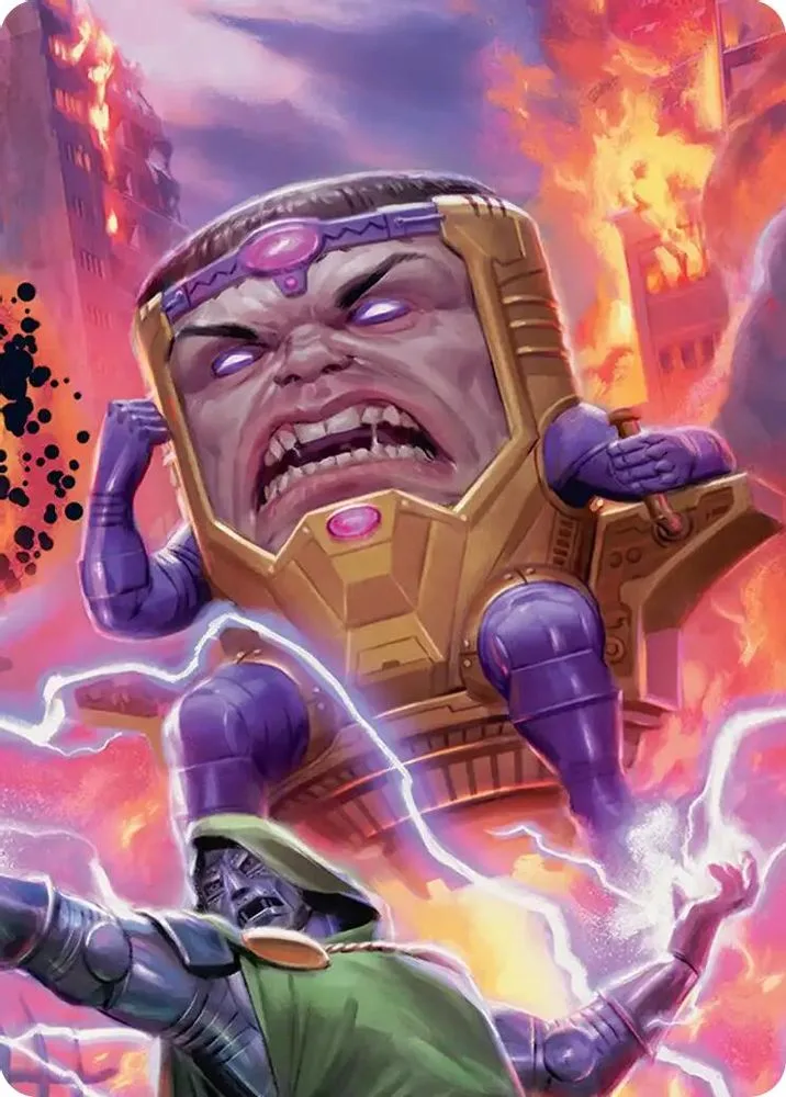M.O.D.O.K., Evil Intellect Art Card (M.O.D.O.K., Evil Intellect Art Card)