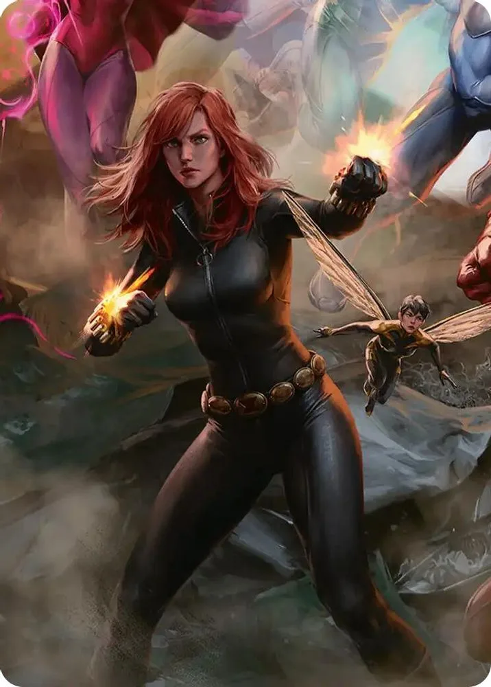 Black Widow, Intel Expert Art Card (Black Widow, Intel Expert Art Card)