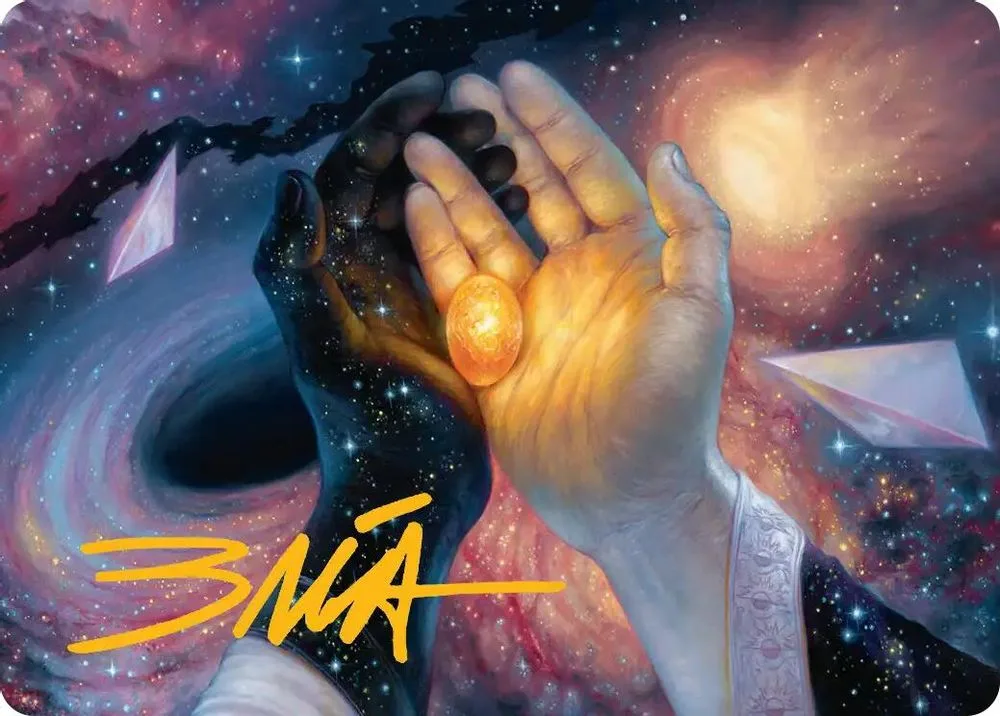 The Soul Stone Art Card (Gold-Stamped Signature)